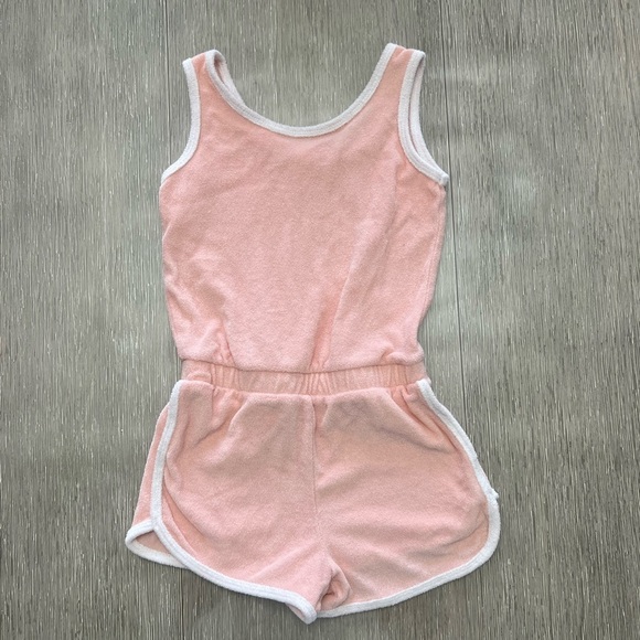 Cat & jack romper, kids, furry, one piece suit, size small - Picture 2 of 4